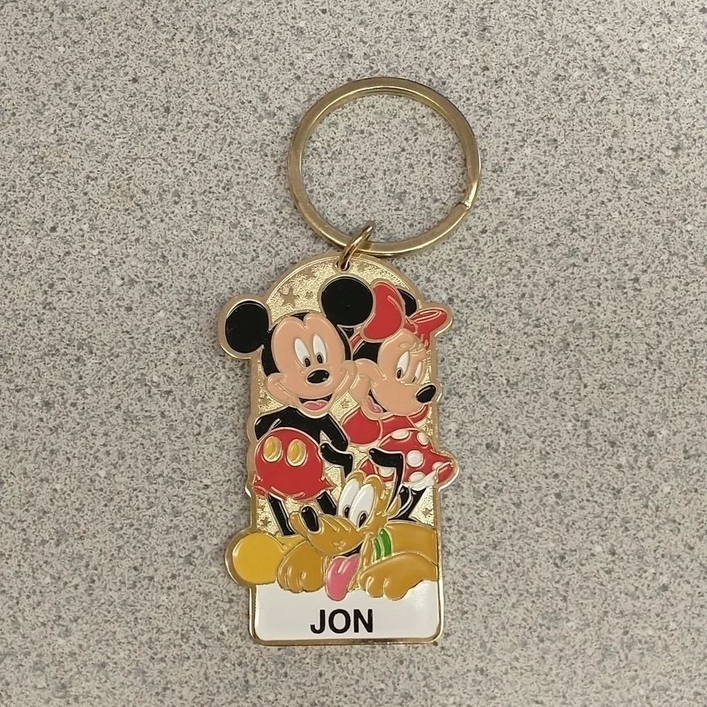 Vintage / Retro  Jon Disneyland keychain